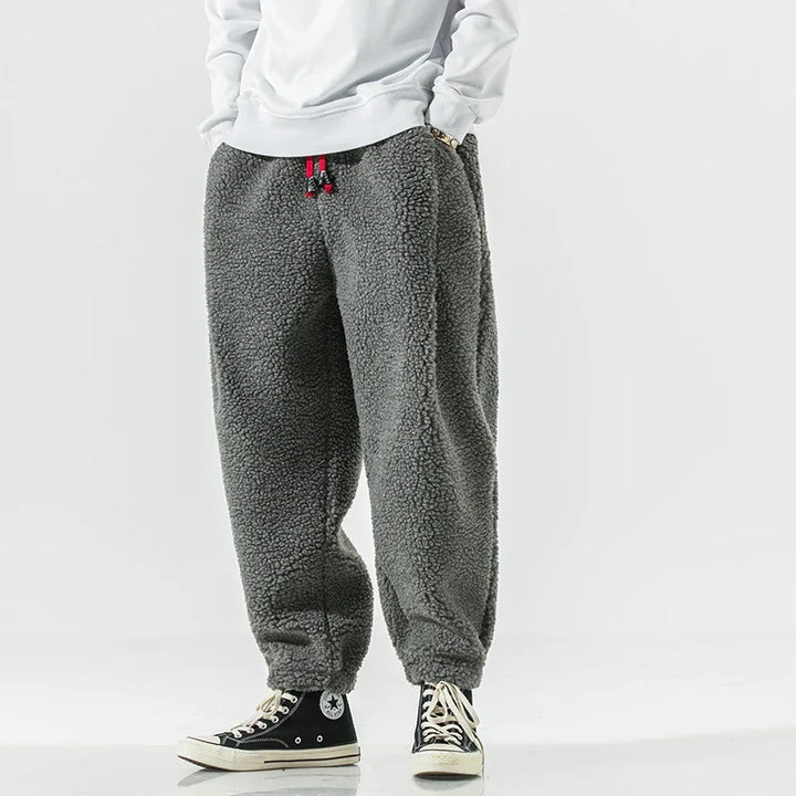 Men's Sweatpants with Drawstring and Pockets
