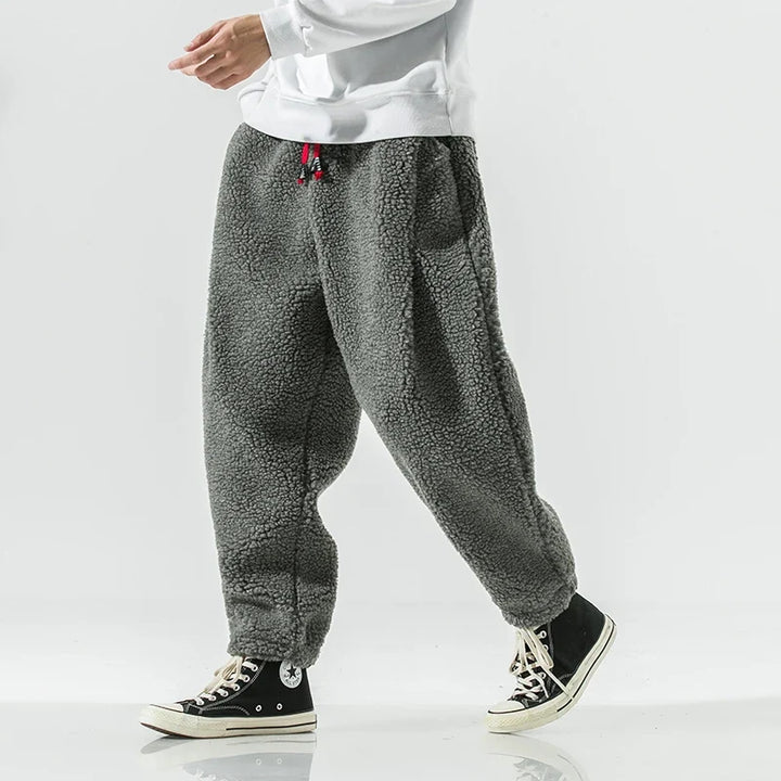 Men's Sweatpants with Drawstring and Pockets