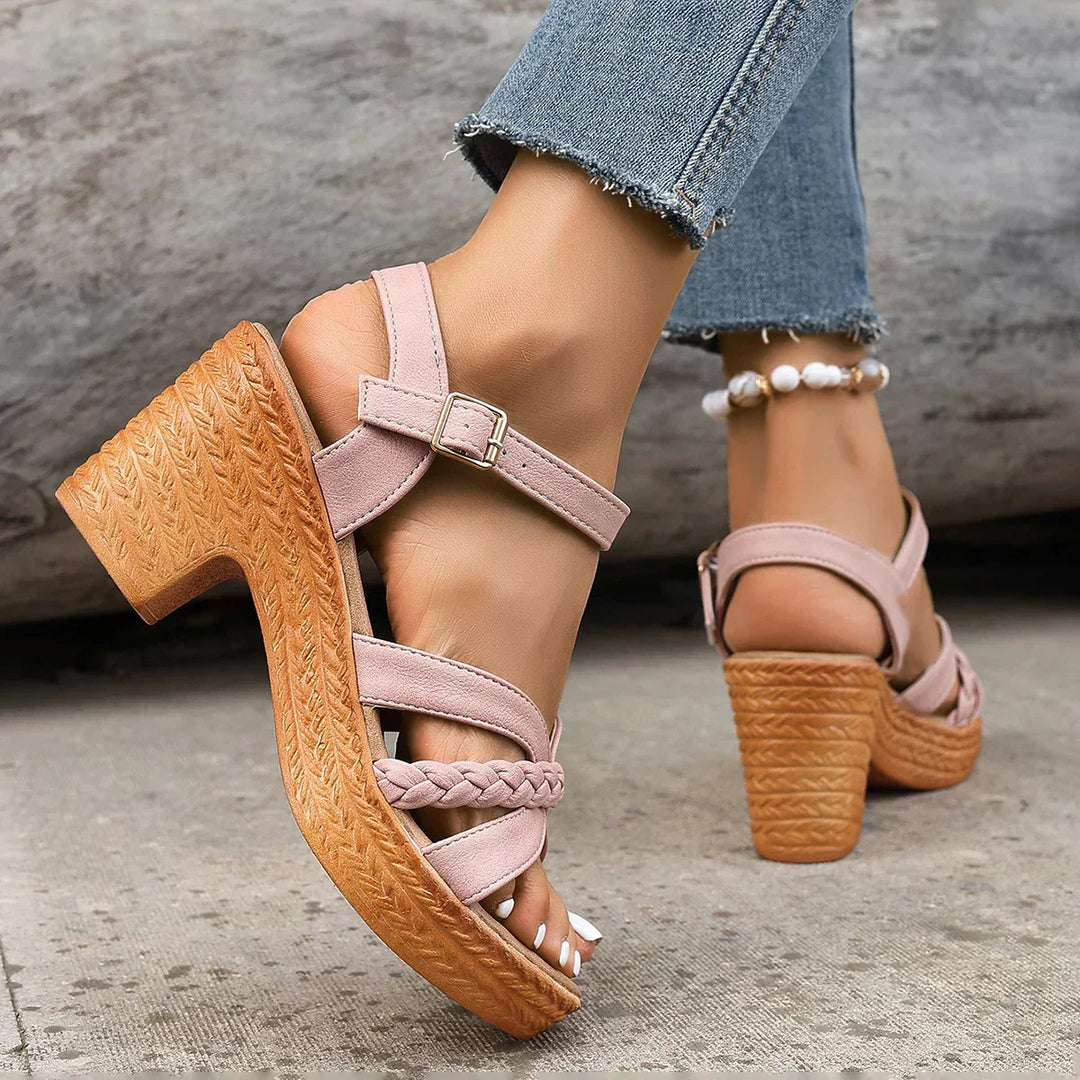 Gianna | Women's Classic Sandals with Mid-Heel