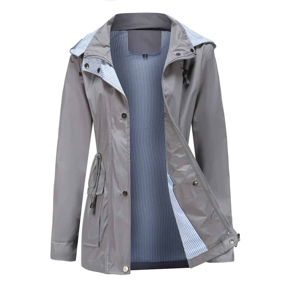 Elise | Women's Waterproof Winter Trench Coat