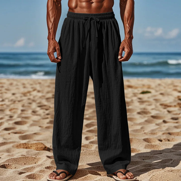 Zairre | Relaxed Beach Pants with Drawstring