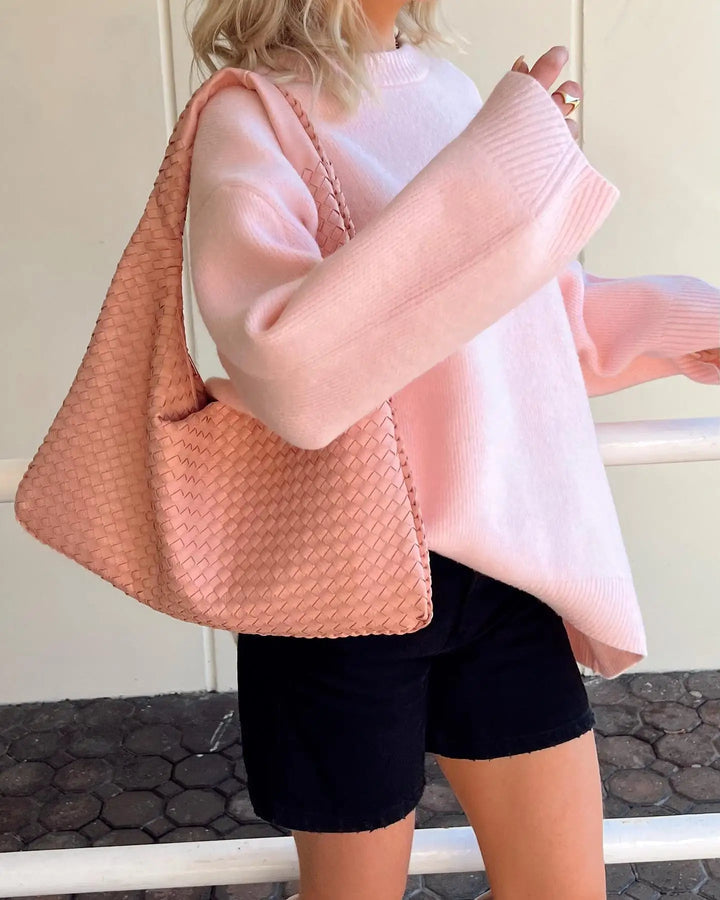 Caylin | Women's Crew Neck Long Sleeve Sweater