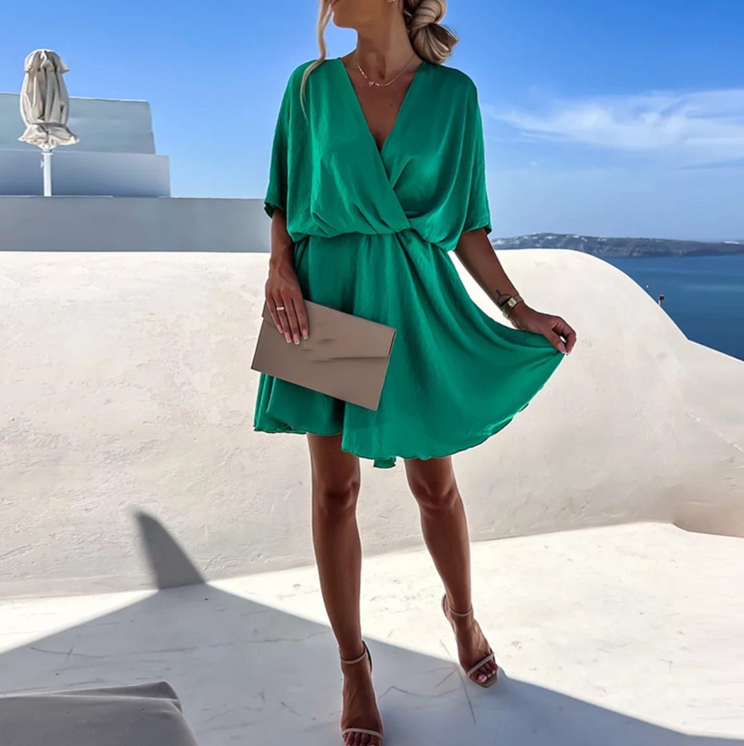 Lennon | Women's Chic Summer High Waist Mini Dress