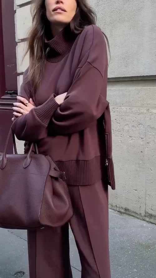 Merryn | Women's Oversized Long Sleeve Elegance and Comfort