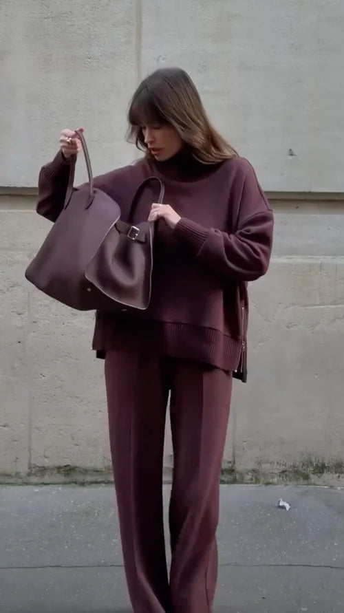 Merryn | Women's Oversized Long Sleeve Elegance and Comfort