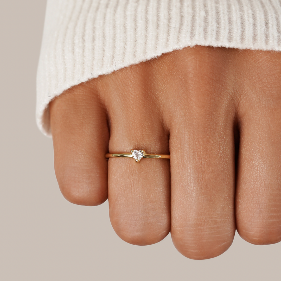 Jimena | Heart Ring Glass