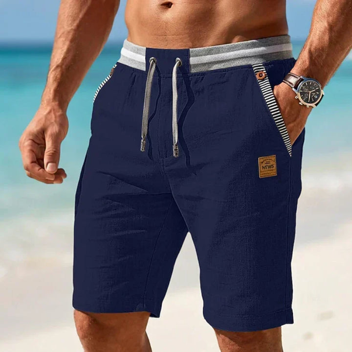 Men's Shorts with Drawstring and Pockets