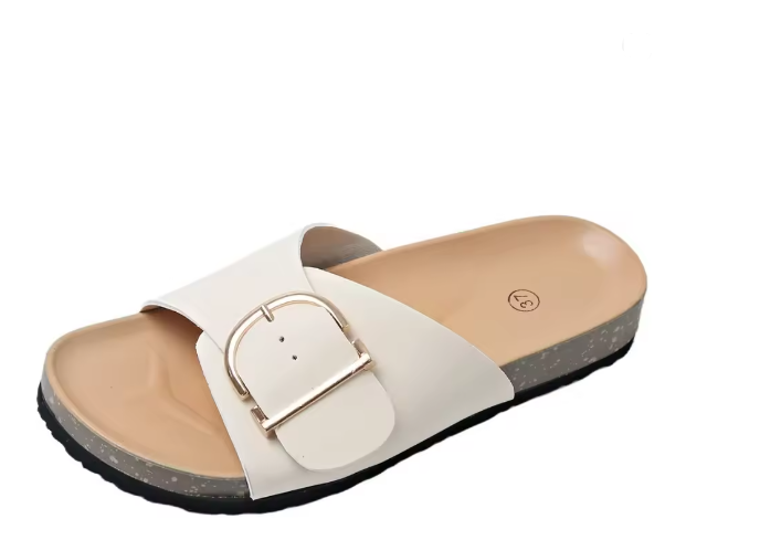 Adjustable Buckle Strap Orthopedic Flat Sandals