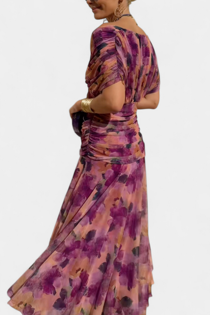 Lisa | Women's Off-the-Shoulder Elegant Maxi Dress