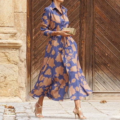 Floriza – Classic Shirt Style Dress