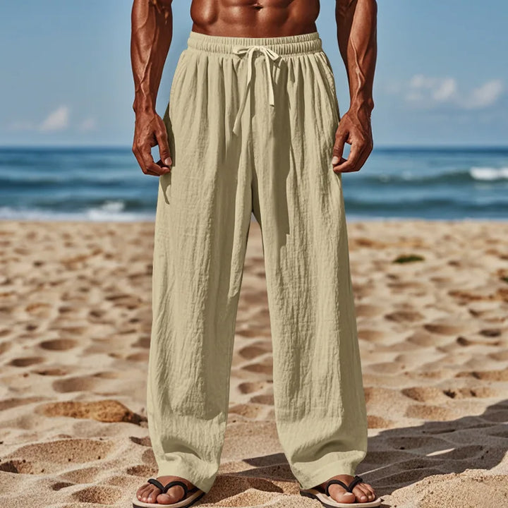 Zairre | Relaxed Beach Pants with Drawstring