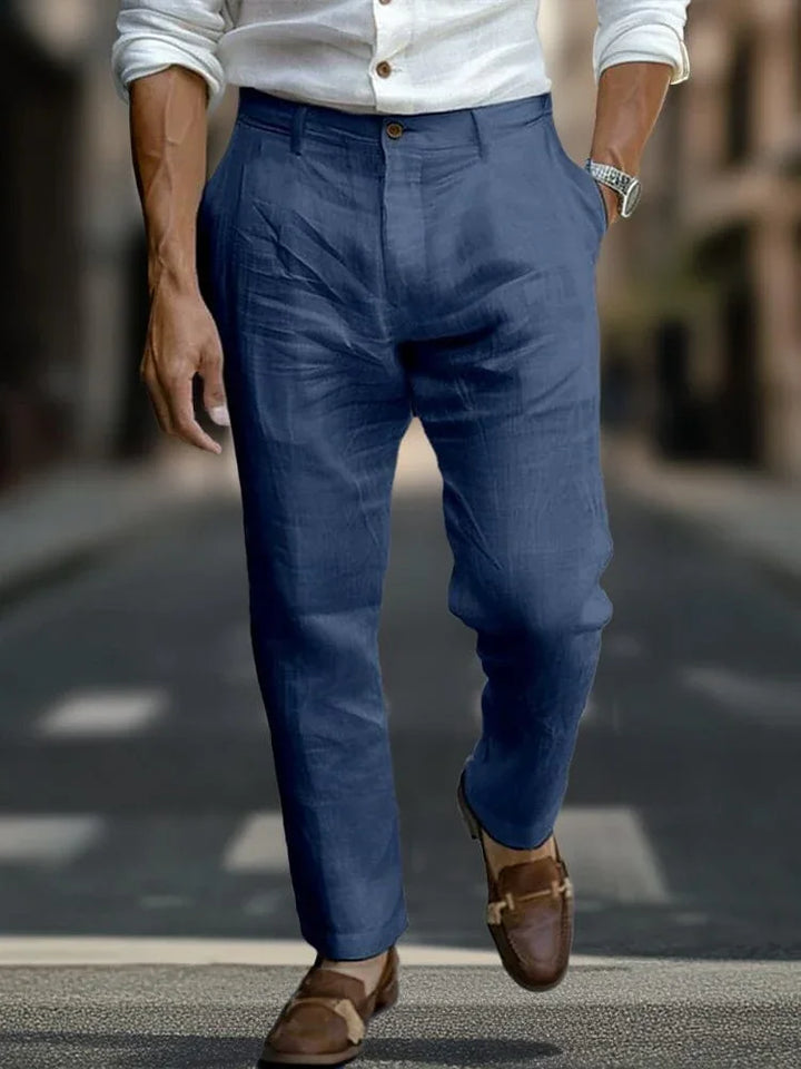 Alaric | Men's Tailored Pants with Buttons