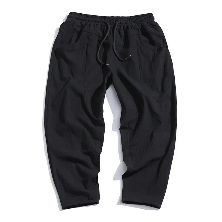 Kyoto | Cropped Pants with Drawstring