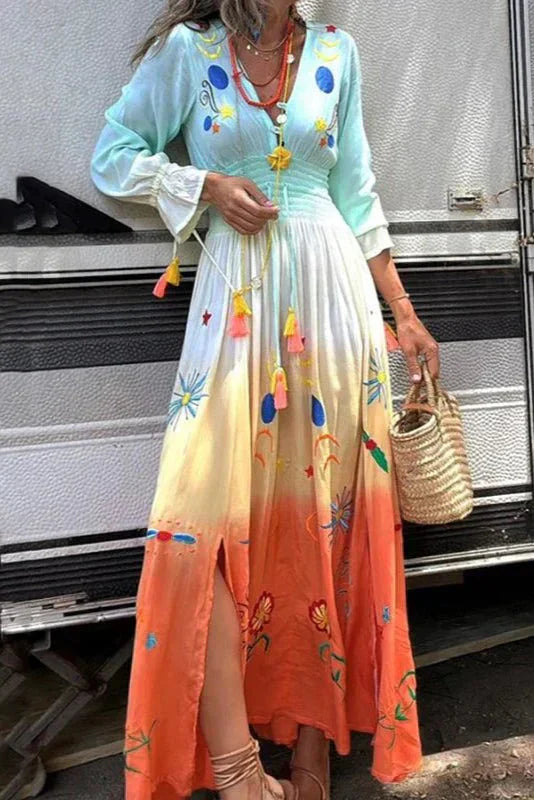 Demeter | Maxi Dress in Dusk Bloom