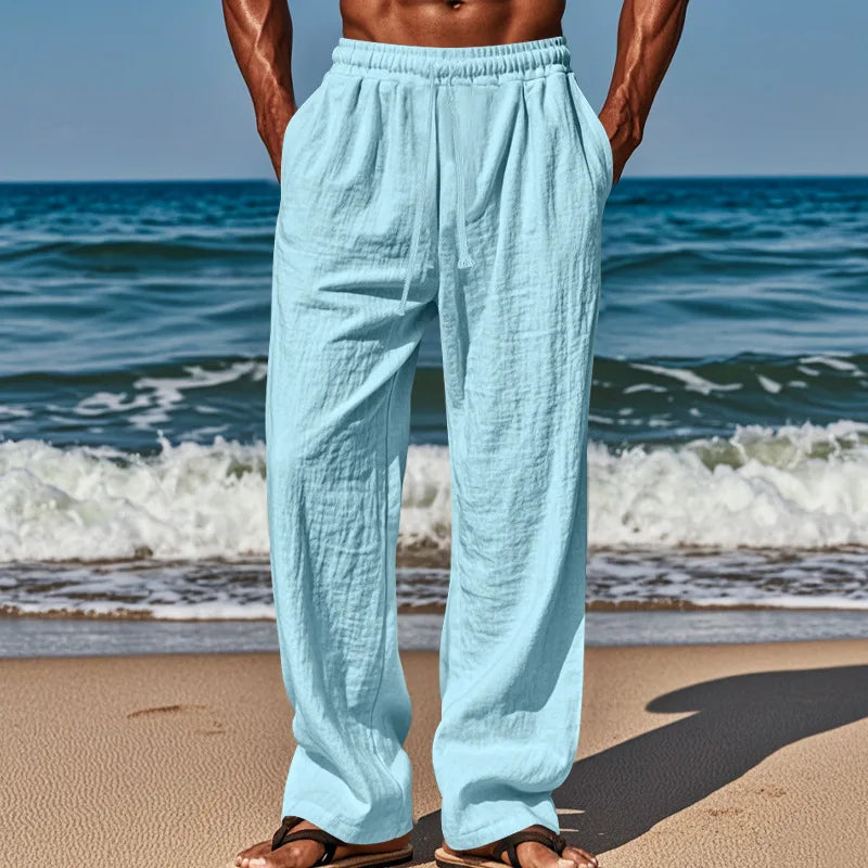 Zairre | Relaxed Beach Pants with Drawstring