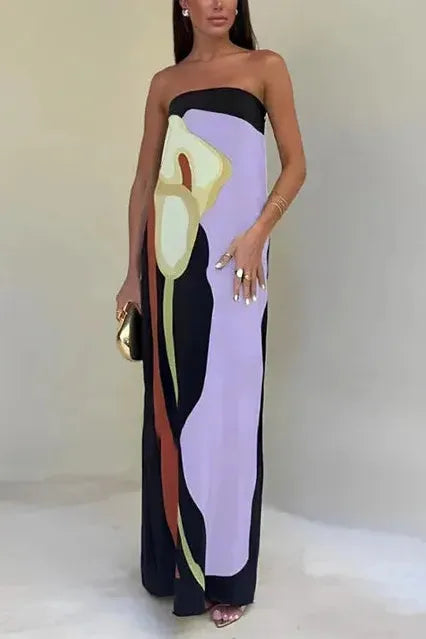 Phoebe | Women's Strapless Maxi Dress