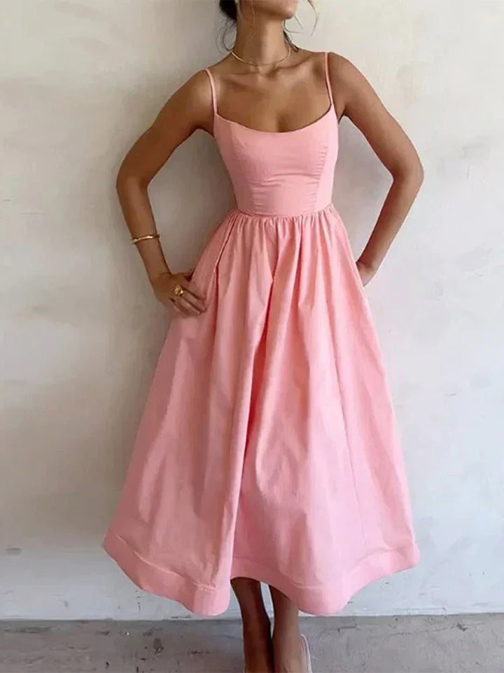 Delaney | Women's Mini Waist-Fitted Flare Dress