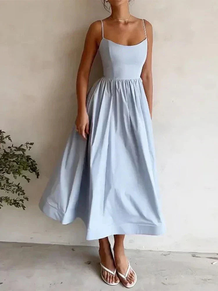 Delaney | Women's Mini Waist-Fitted Flare Dress