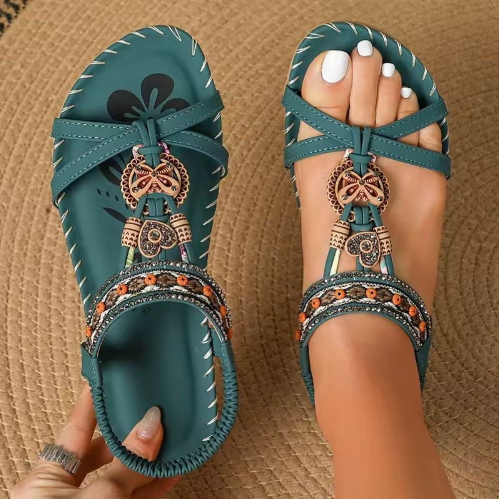 Venice | Women's Orthopedic Flat Boho Sandals