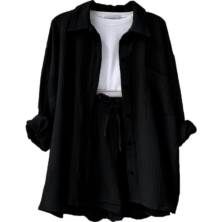 Kalista | Women's Relaxed Two-Piece Set with Buttons