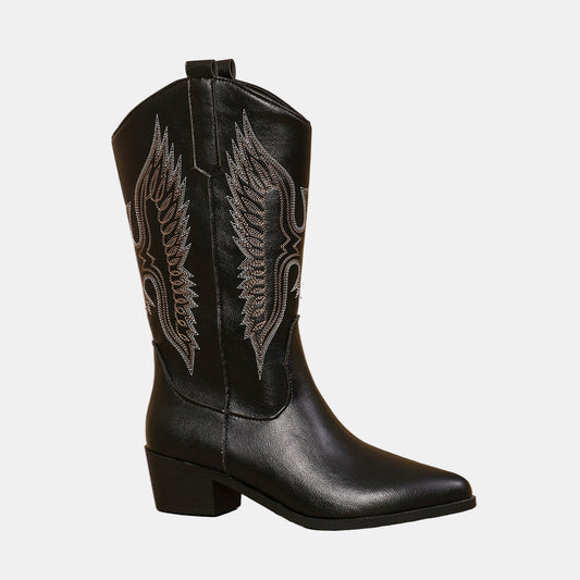 Emery | Block Heel Cowboy Boots