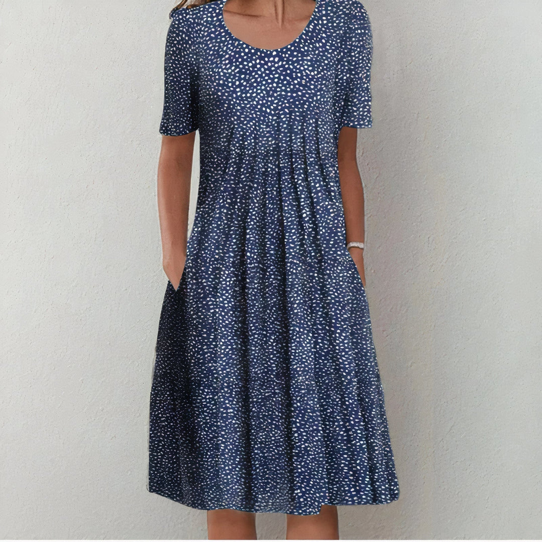 Leilani | Women's Relaxed Mini Summer Bloom Ruffle Party Dress