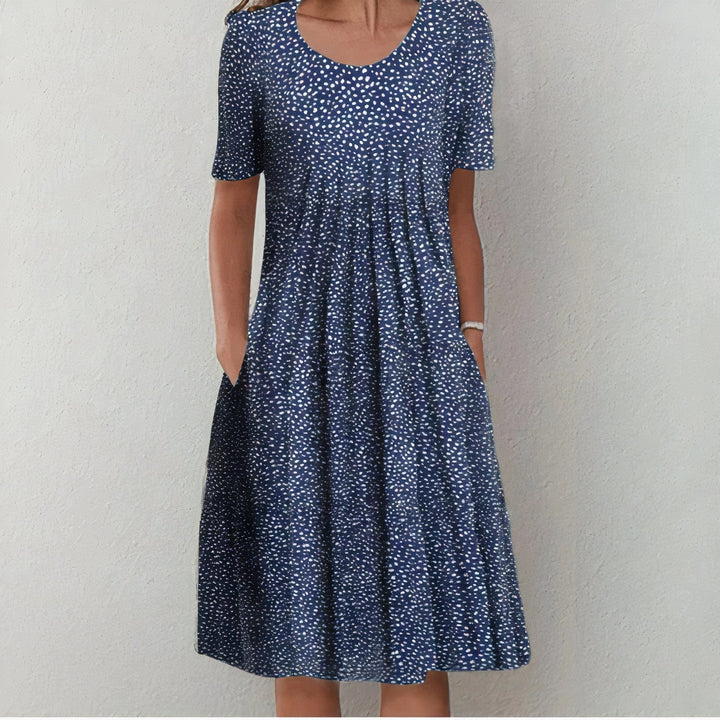 Leilani | Women's Relaxed Mini Summer Bloom Ruffle Party Dress