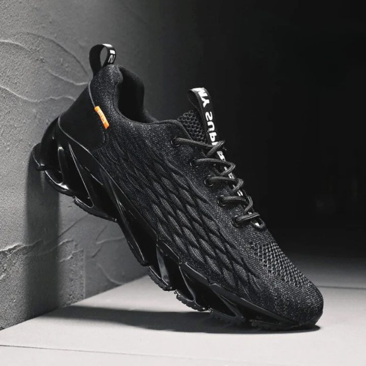 Men's Running Sneakers with Lace-Up Closure