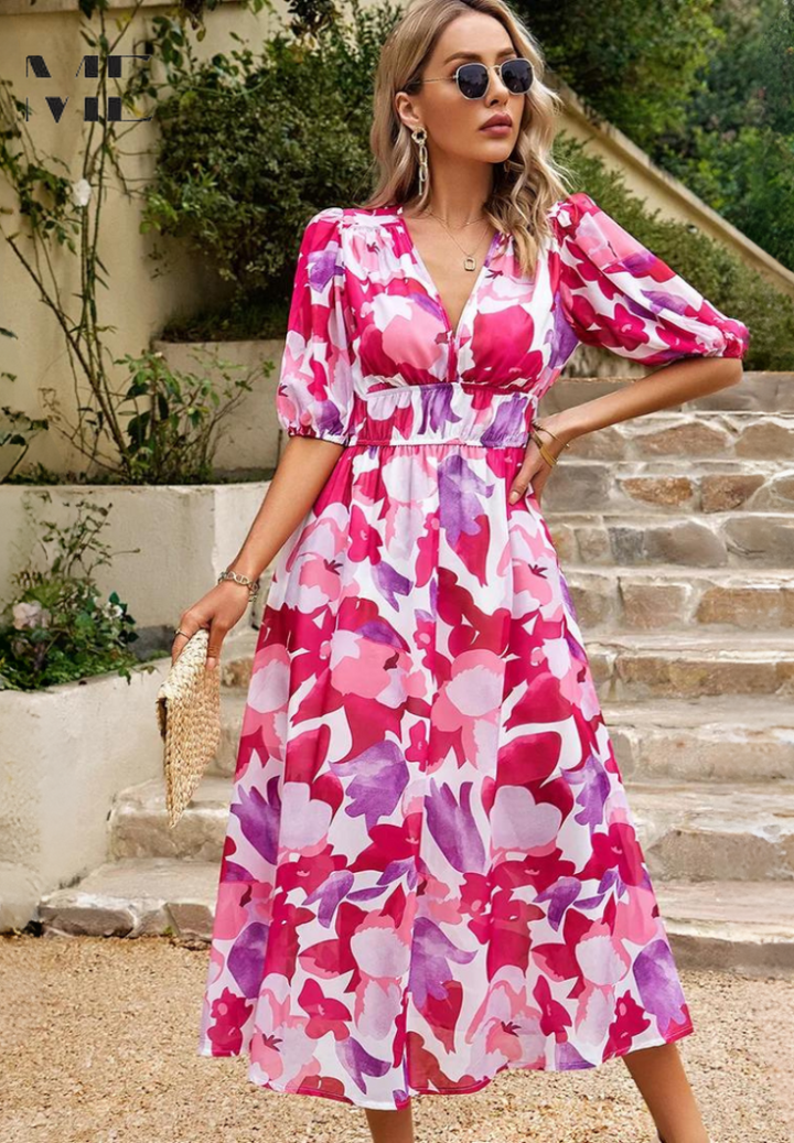 Danielle | Luxury Timeless Midi Dress (Almost Sold Out)