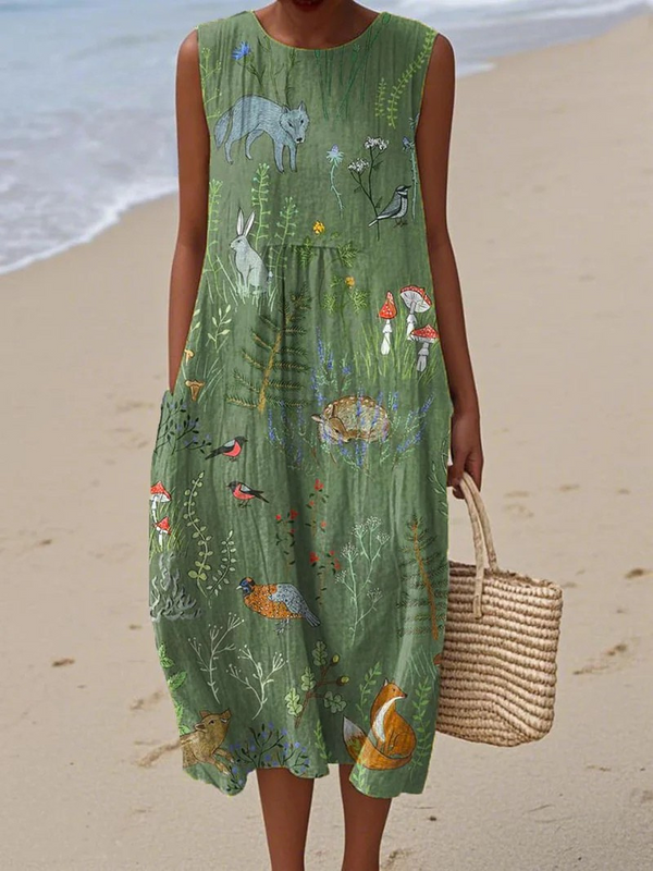 Artistic Beach Dress