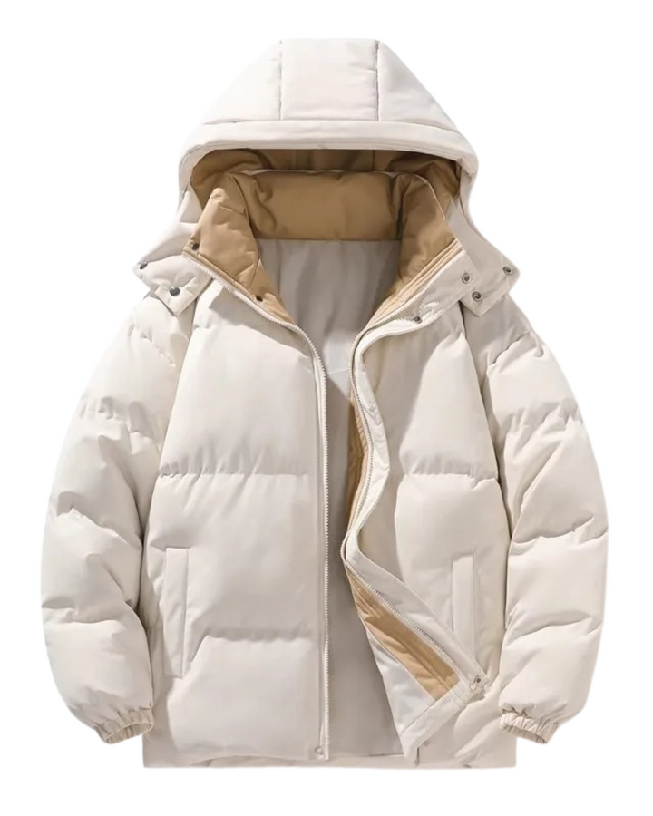 Tailored Elegant Hooded Men's Jacket