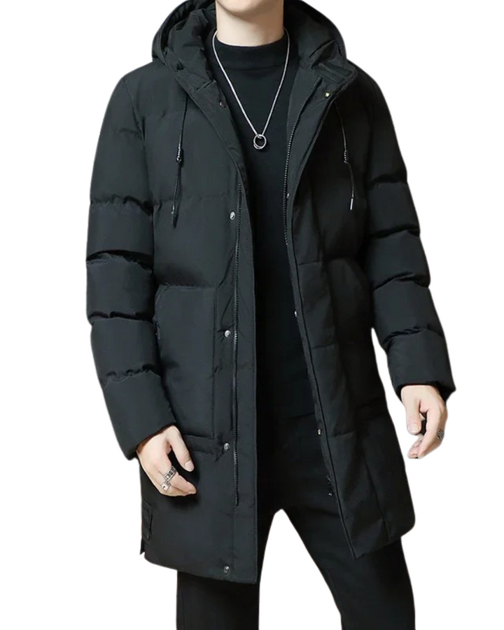 Men's Tailored Elegant Long Winter Jacket