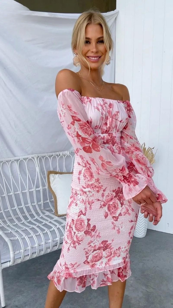 Kendall | Luxe Midi Dress (Almost Sold Out)