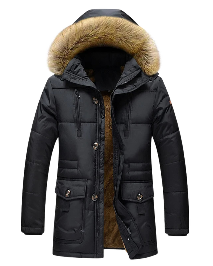 Men's Tailored Elegant Parkas Jacket