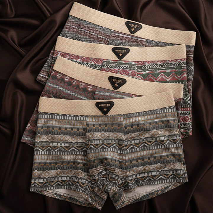 Retro-Style Porter Boxer Briefs