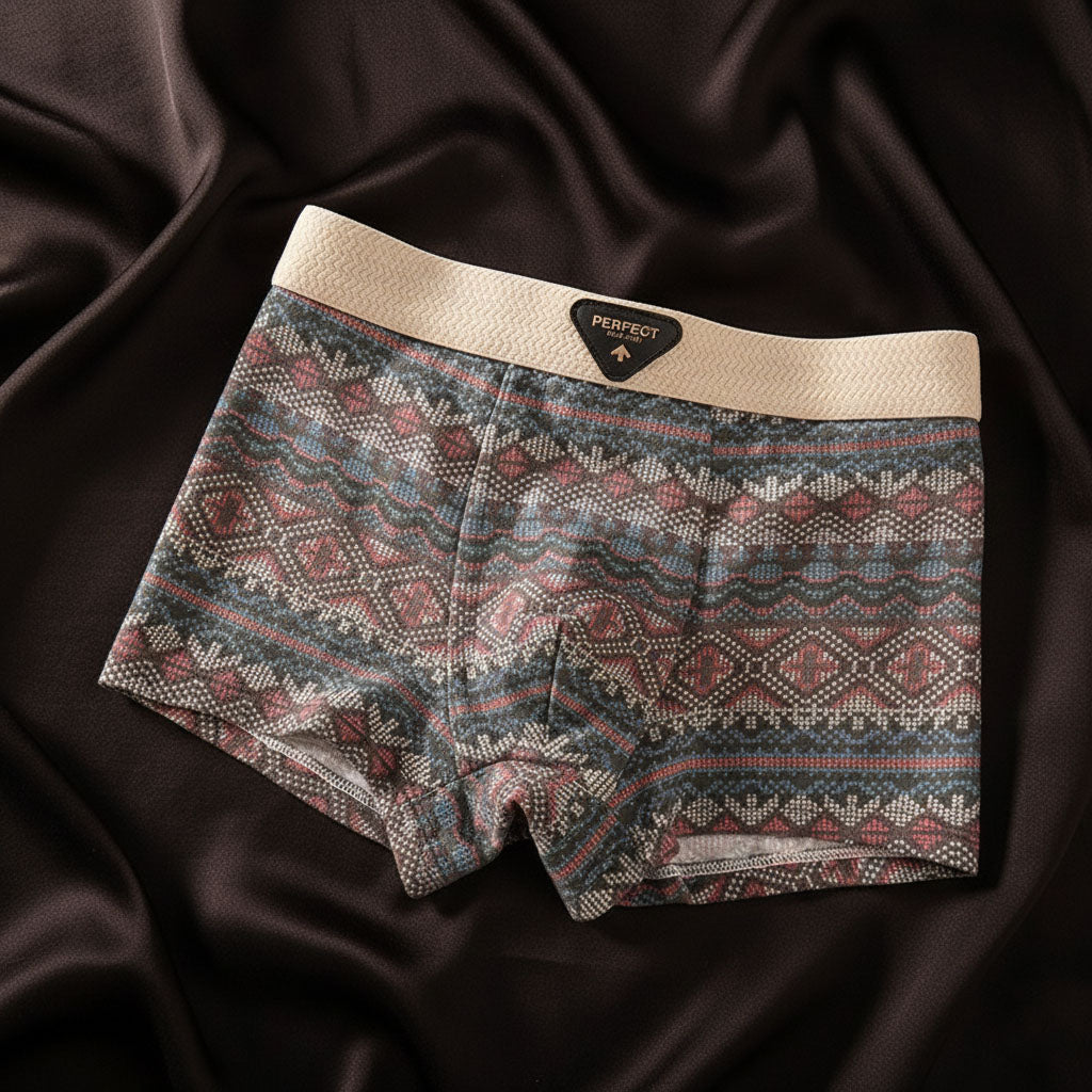 Retro-Style Porter Boxer Briefs