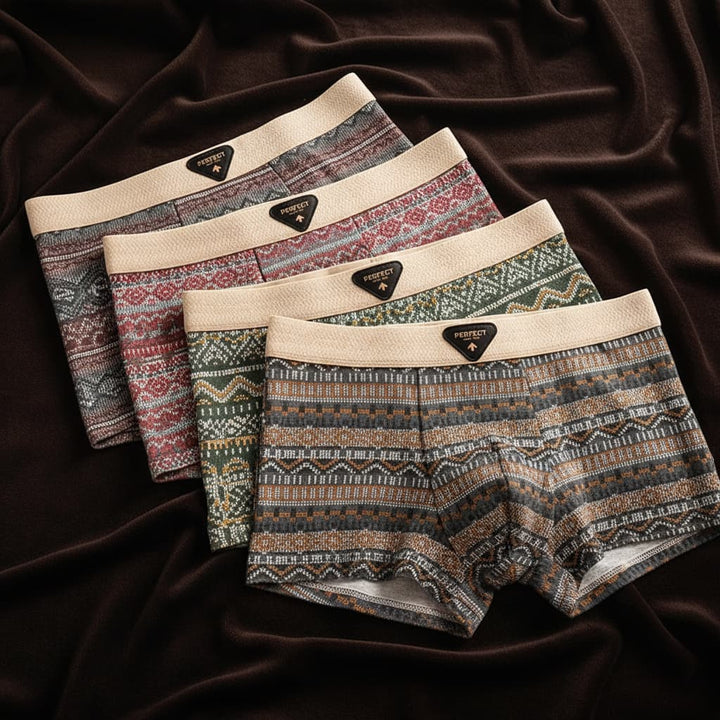 Retro-Style Porter Boxer Briefs