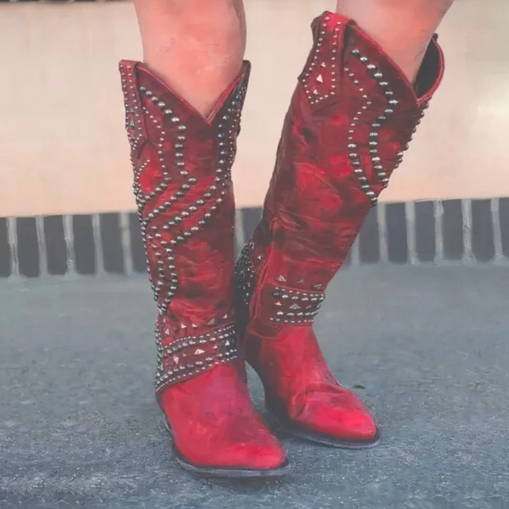 Mia | Women's Western Knee-High Boots
