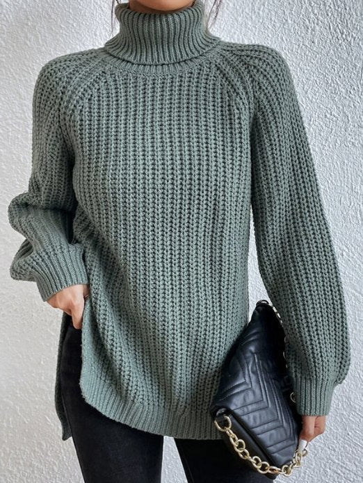 Sophia | Women's Long Sleeve Turtleneck Sweater