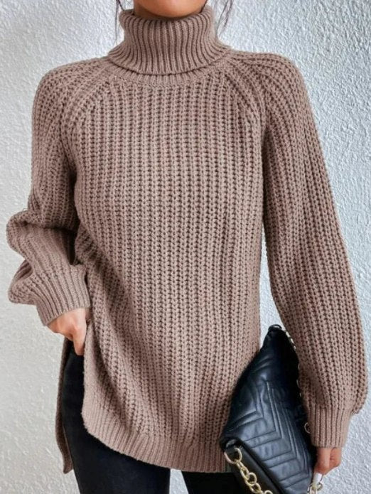 Sophia | Women's Long Sleeve Turtleneck Sweater