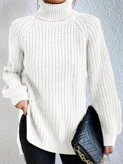 Sophia | Women's Long Sleeve Turtleneck Sweater