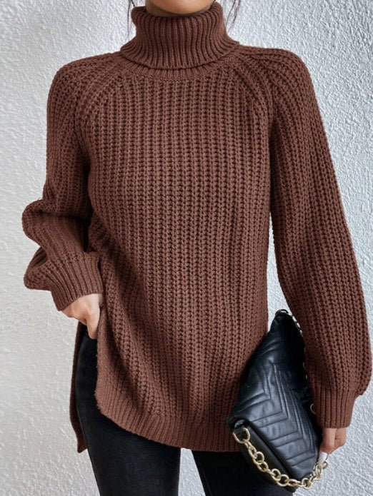 Sophia | Women's Long Sleeve Turtleneck Sweater