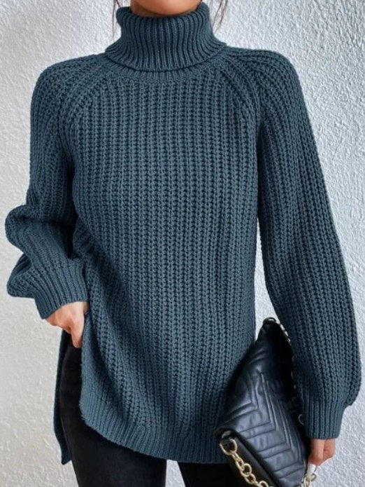 Sophia | Women's Long Sleeve Turtleneck Sweater