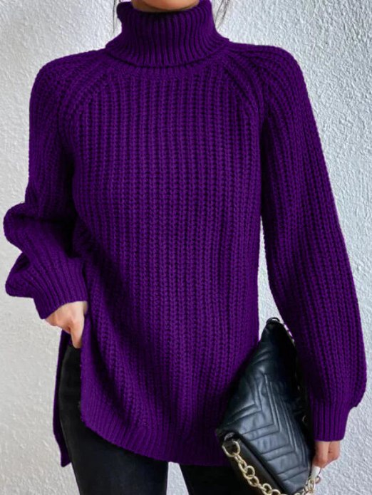 Sophia | Women's Long Sleeve Turtleneck Sweater