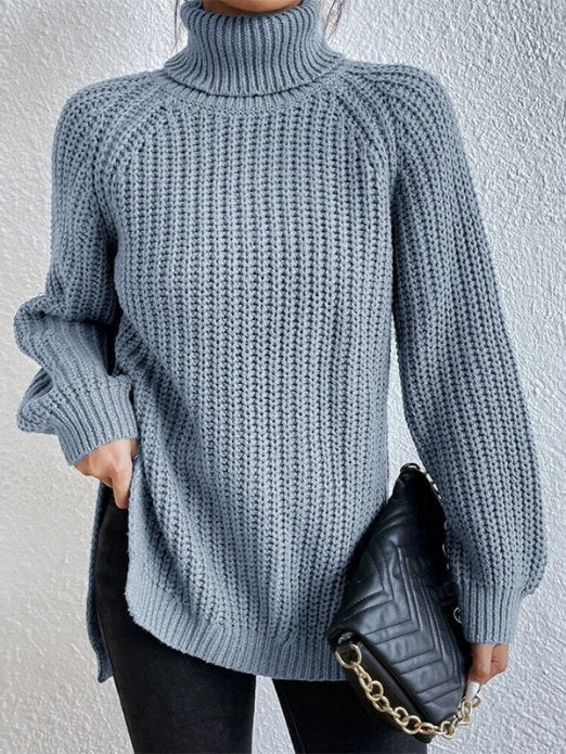 Sophia | Women's Long Sleeve Turtleneck Sweater