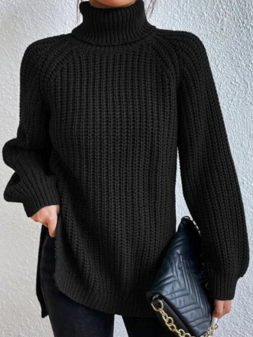 Sophia | Women's Long Sleeve Turtleneck Sweater