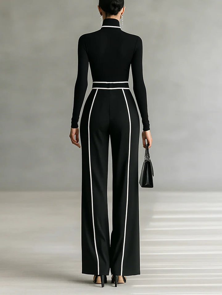 Alina – Two-Piece High-Neck Set