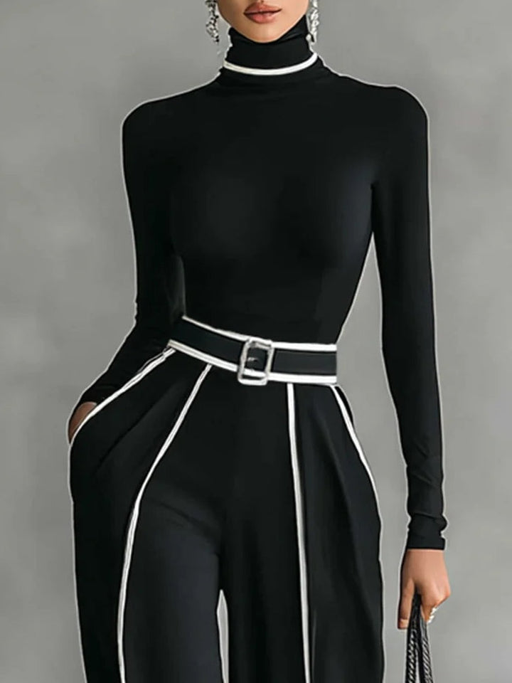 Alina – Two-Piece High-Neck Set