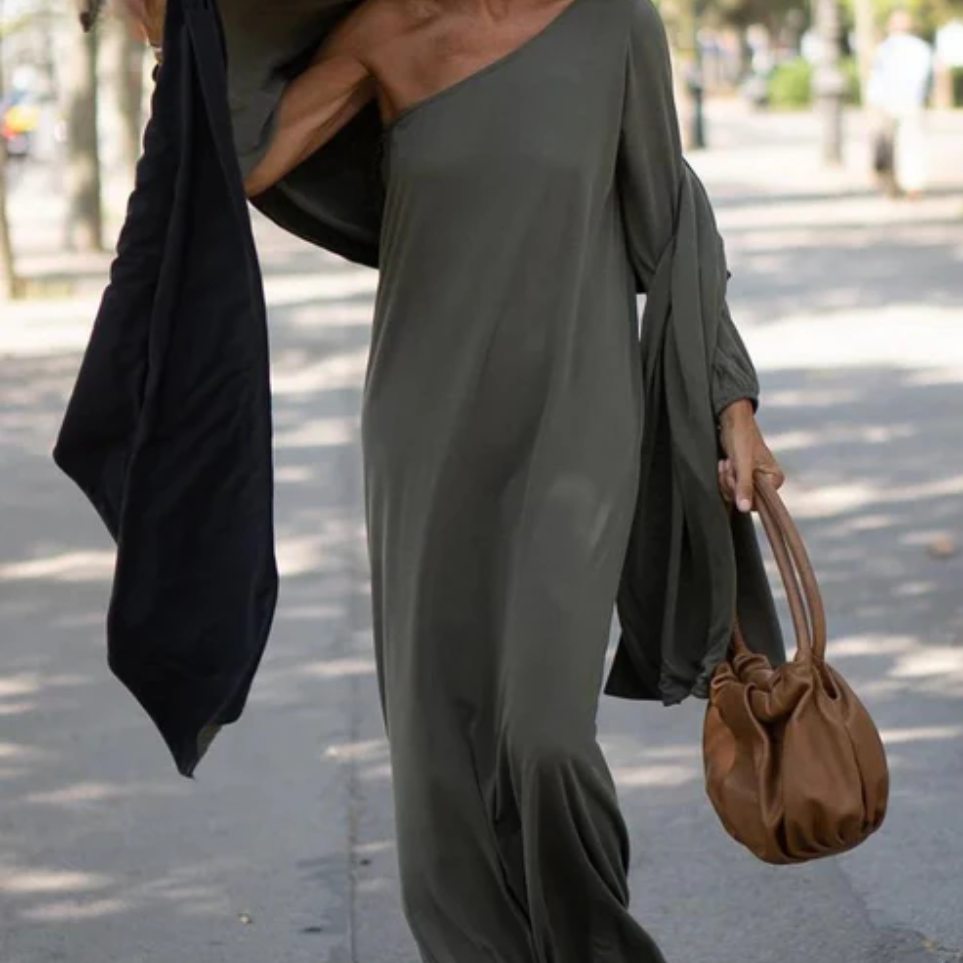 Aiden™ | Elegant One-Shoulder Dress