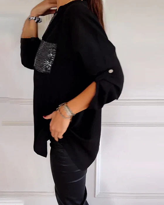 Elaine™ | Chic Glamour Top